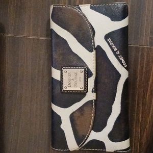 Dooney & Bourke Cow Print Wallet
